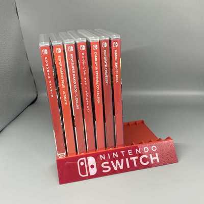 switch卡带收纳架ns主机游戏收纳盒桌面展示架任天堂游戏卡置物架