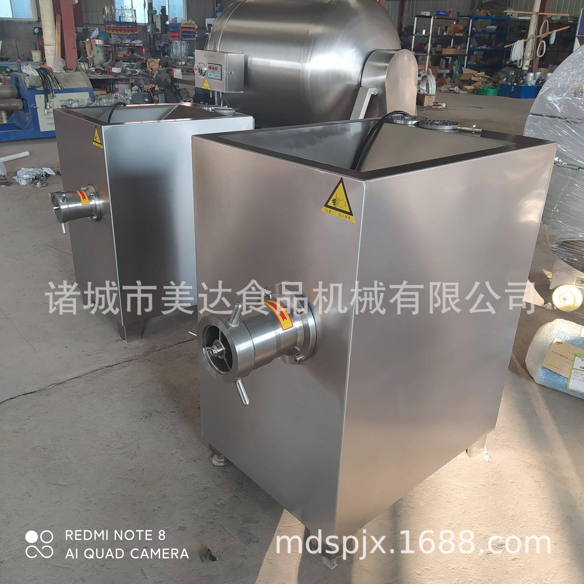 实体厂家100型冻肉绞肉机硅胶绞碎机商用绞鸡架骨机鲜肉绞肉机