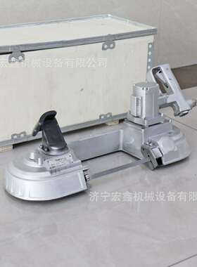 矿用手持式气动带锯风动钢轨切割机FDJ-200多用途气动切割锯