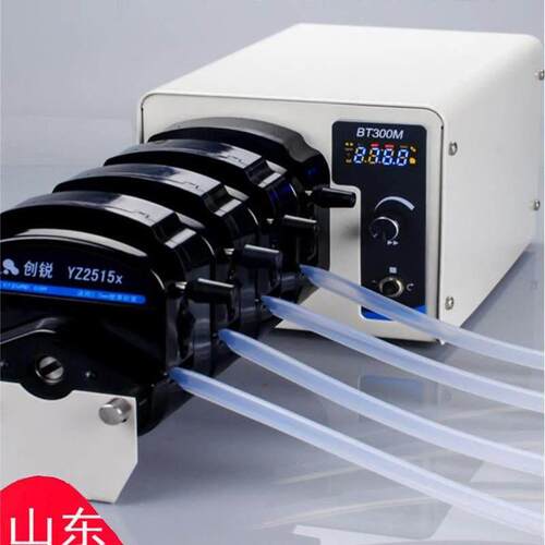 *保定创锐BT300M旋钮数5x/YZ2515x泵头硅胶管显蠕动泵恒流泵YZ151