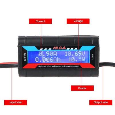 Voltmeter Ammeter Multifunctional Watt Detector Tester