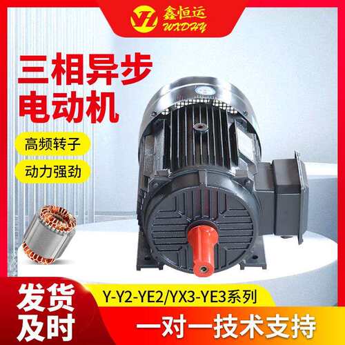 三相异步电动机YE2-71M1-2 YE2-71M2-2压缩机用三相异步电动机