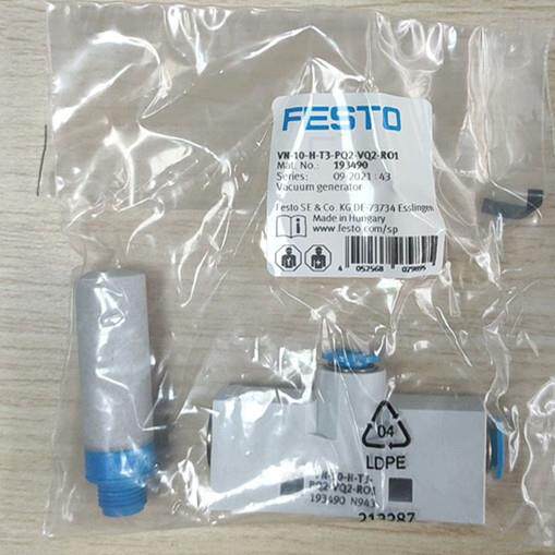 FESTO真空发生器VN-10-14–H-L-T3-T4-PQ3-VQ3-PQ2-VQ2-RO1-B-M-A