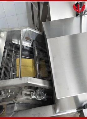 全自动煎饼果子油炸设备面皮油炸机器连续式薄脆油炸机送货上门