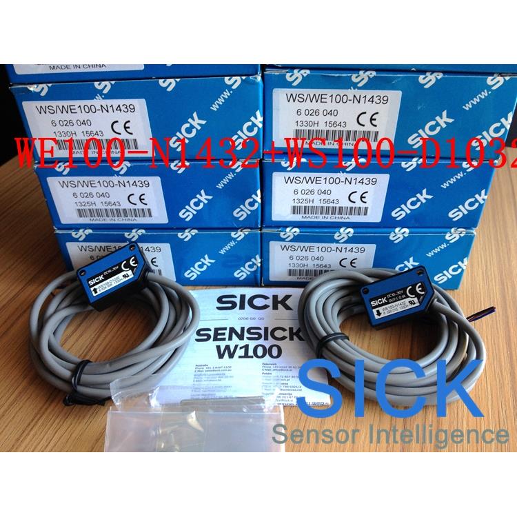 西克SICK光电传感器WS/WE100-N1439(WE100-N1432+WS100-D1032)议