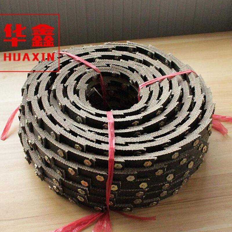 万能皮带 百节带鱼鳞带活络带螺丝皮带三角拼接带可拆卸A型B型C