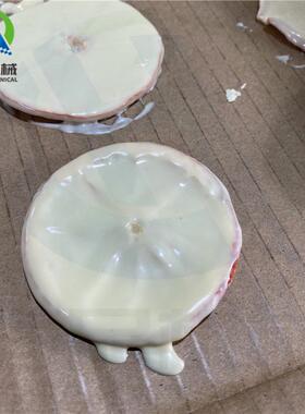酸奶香橙片裹巧克力酸奶的机器 全自动巧克力涂层机 橙子裹巧克力