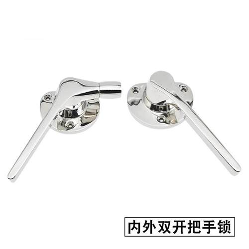 FA-840-L/R滚轮L锁紧式手柄F滚轮锁紧式手柄不锈钢内外双开把手锁