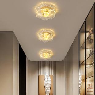 过道灯走廊灯简约现代北欧创意个性 花朵玄关入户阳台衣帽间吸顶灯