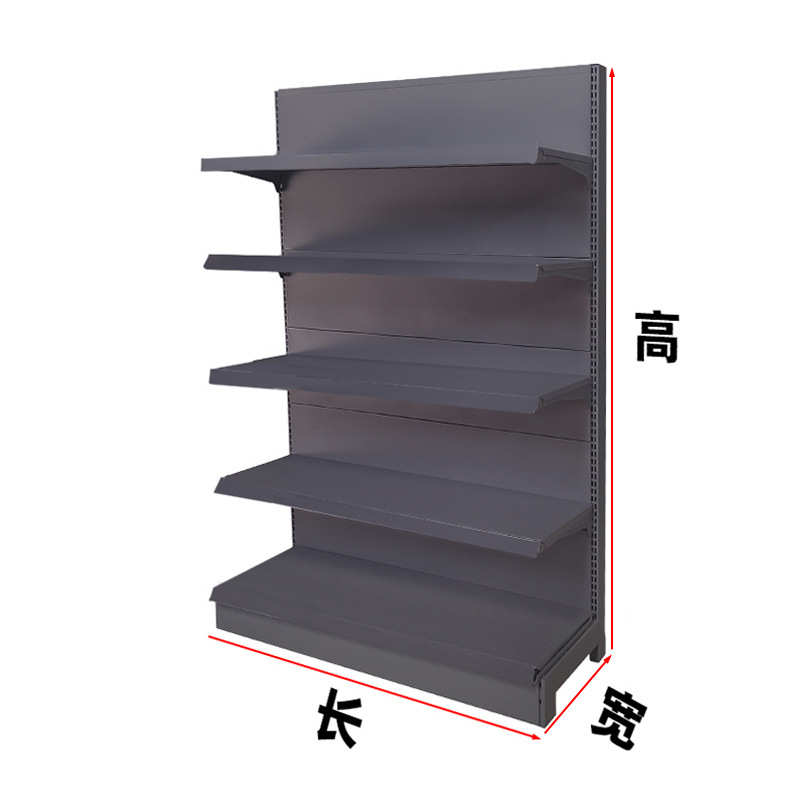 陈列单面超市货架店双面货架文具店便利店苏州母婴工厂展示定制