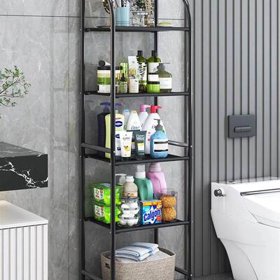 Kitchen storage rack bathroom Shelf Trolley iron shelves