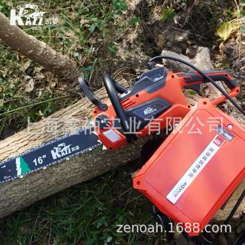 凯姿（KAZZ）KZ460LI电链锯手持无线16寸电锯户外砍树锯电动锯40V