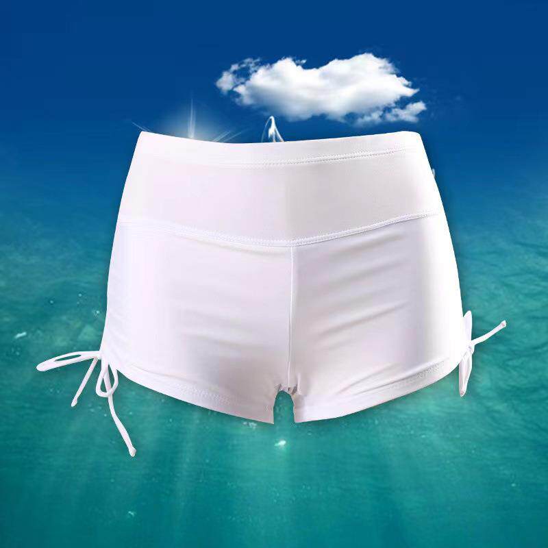 drawstring trunks swimming safety shorts yoga sports boxer