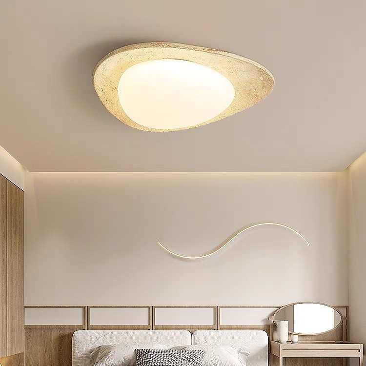 房间黄护眼洞卧室中复古书石灯主灯个性古风日式吸顶灯灯具卧房主,家装灯饰光源,智能吸顶灯,淘宝优惠券,粉丝福利购,淘宝优惠卷