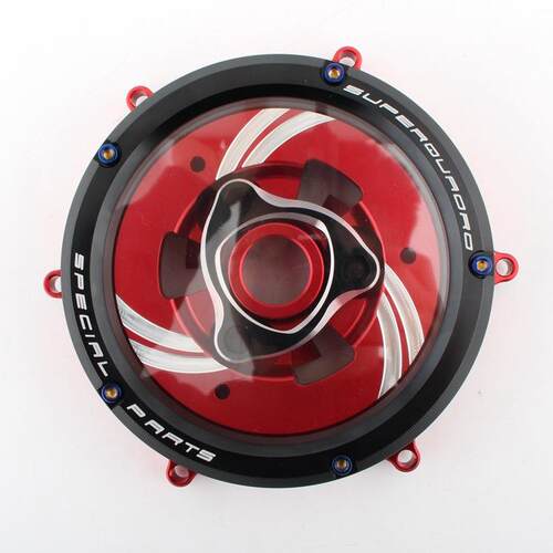 适用杜卡迪959/1199/1299V2S改装透明离合器罩离合器边盖
