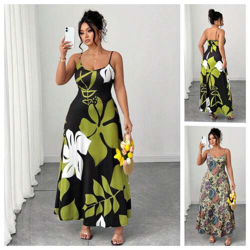 Women's Plus Size Dress Womenswear Large Floral Print
