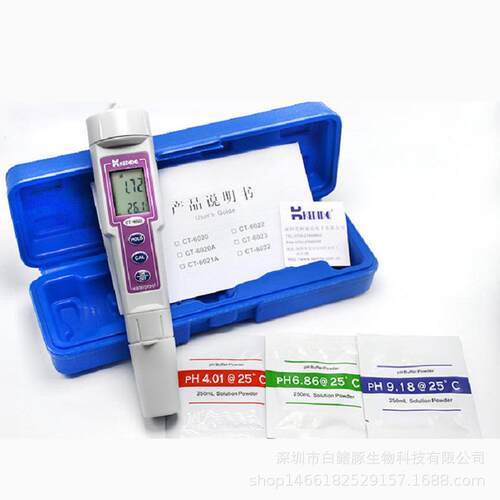 柯迪达 笔式酸度计 PH计 0.01ph 废水处理 CT-6022