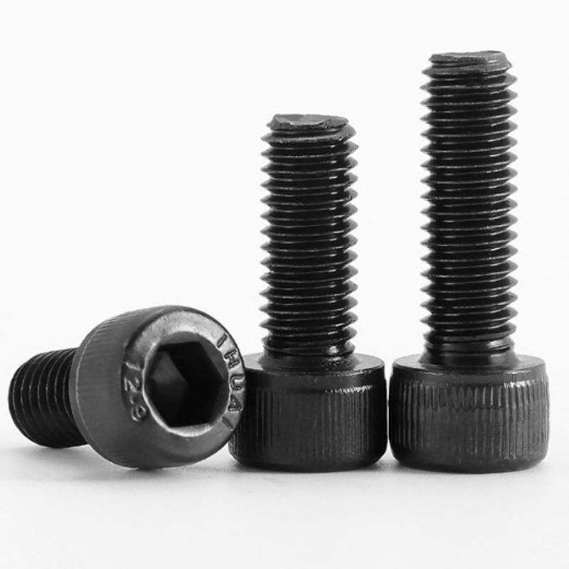 1.9头级发黑内六角圆柱内六角螺丝M48M256