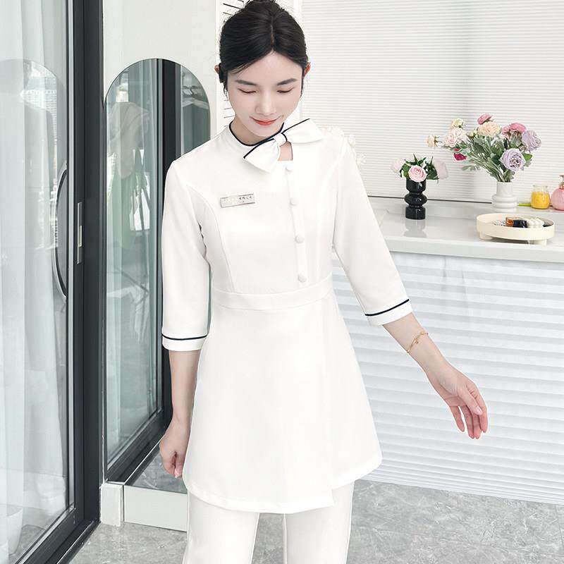 美容师工作服女春夏美业人高级感皮肤管理酒店前台医疗美容院套装