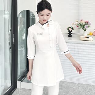 美容师工作服女春夏美业人高级感皮肤管理酒店前台医疗美容院套装