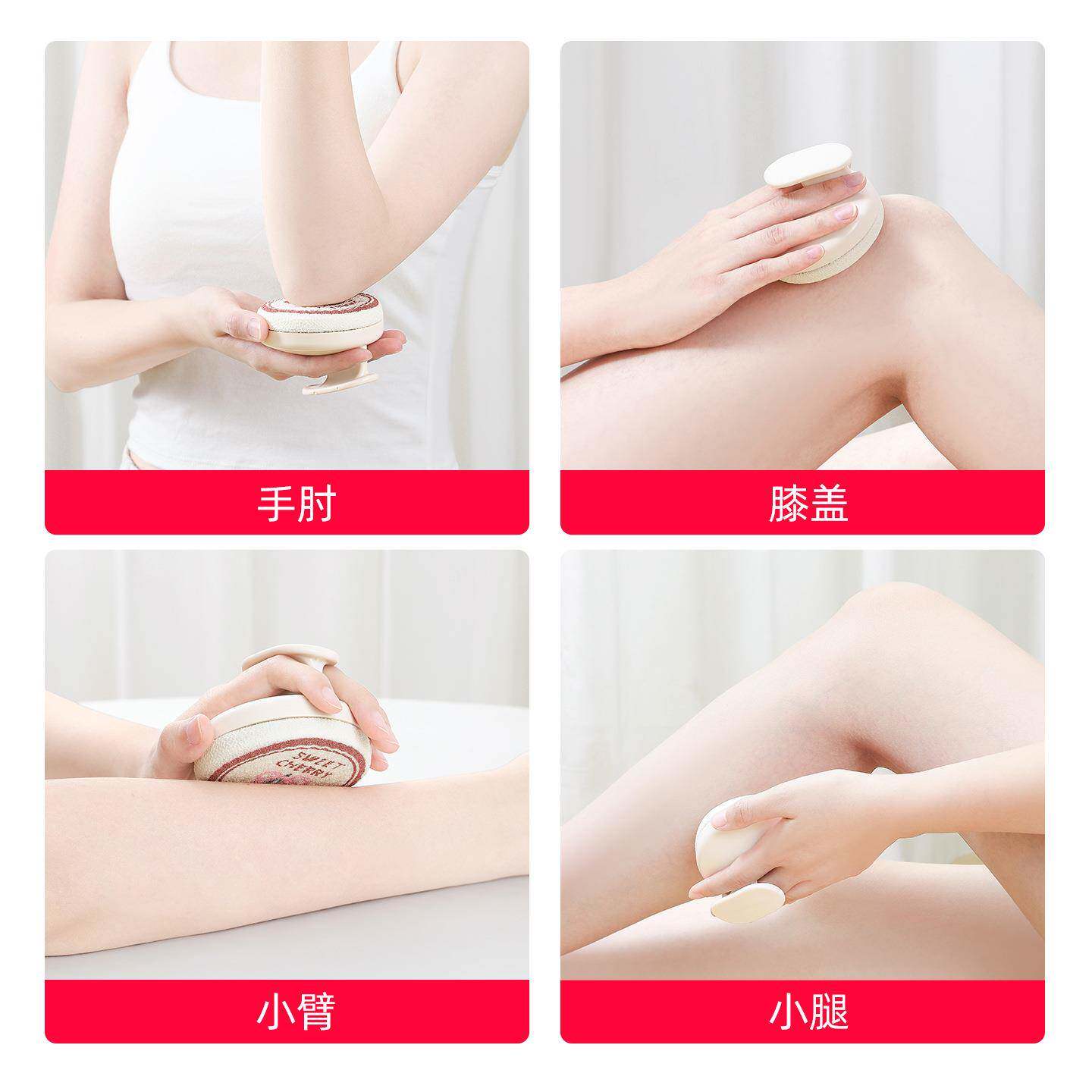 手握搓澡刷省力不伤身下泥搓泥神器强力搓泥洗澡擦背沐浴搓澡神器 - 实物图