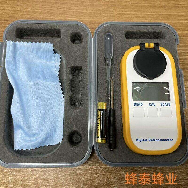 蜂蜜浓度计折光仪 蜂蜜水份检测仪 波美度计数显折射