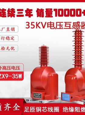 35KV户外PT高压电压互感器JDZX9-35W带熔断器浇筑式JDZXW-35R单相
