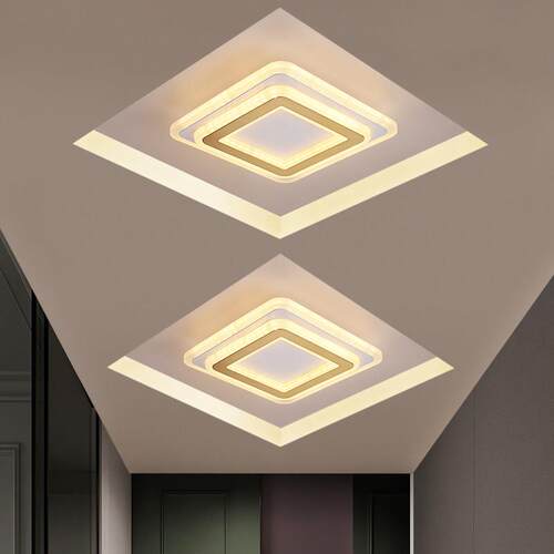 网红现代简约走廊灯过道灯玄关灯客厅通道射灯北欧入户阳台吸顶灯