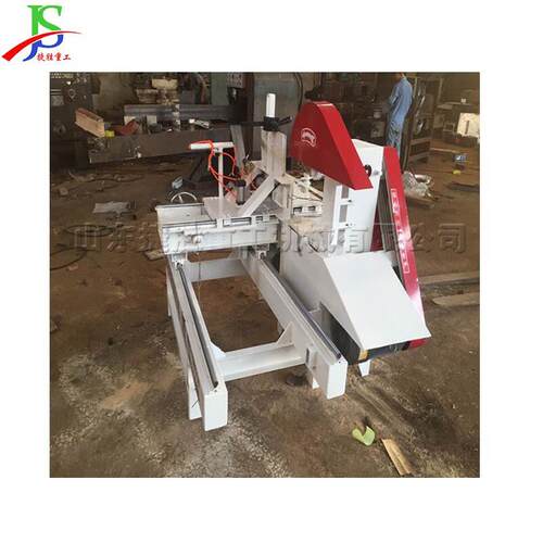 js-350圆木推台锯 家具板细木工原木切割锯片机圆木方木锯断机