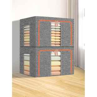 采购产品季节性衣服储物箱加厚的棉花和亚麻家庭婴儿组织者特殊织