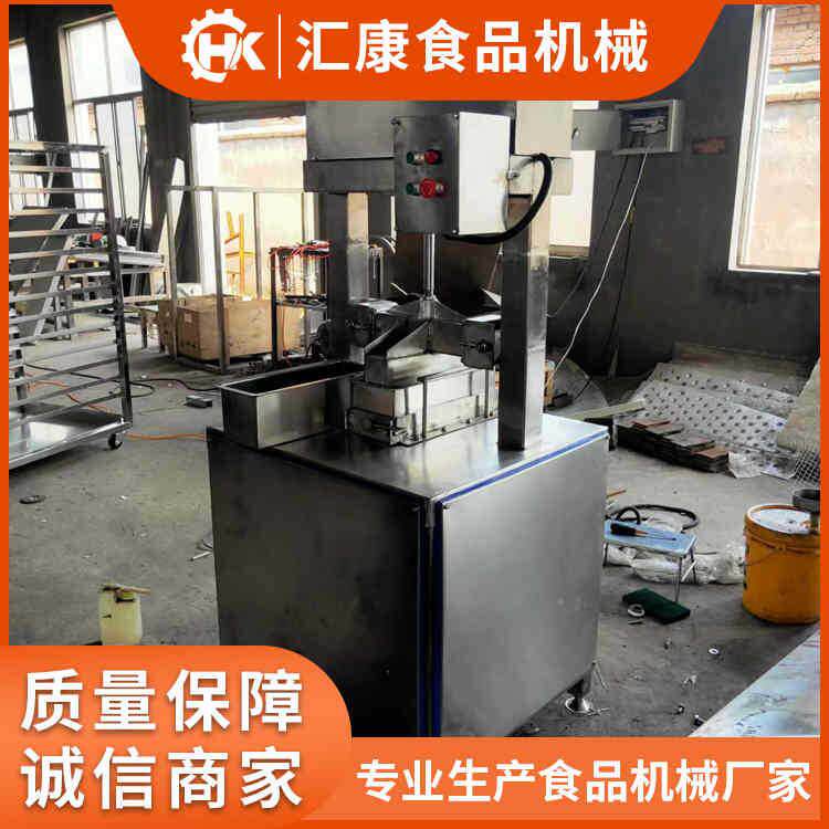 气动千叶豆腐切块机 单缸鱼豆腐压片机 奶酪切丁机 价格优惠