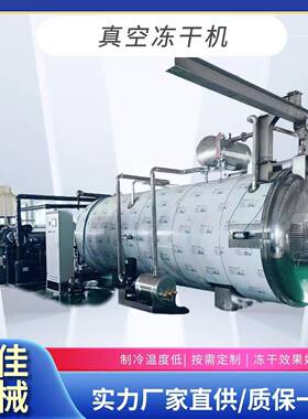 果蔬粉真空冻干机刺梨冲剂真空冷冻干燥机菠菜粉冻干机
