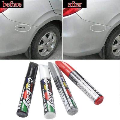 Color Easy 12ML Car Paint Scratches Repair Pen Brush Silver