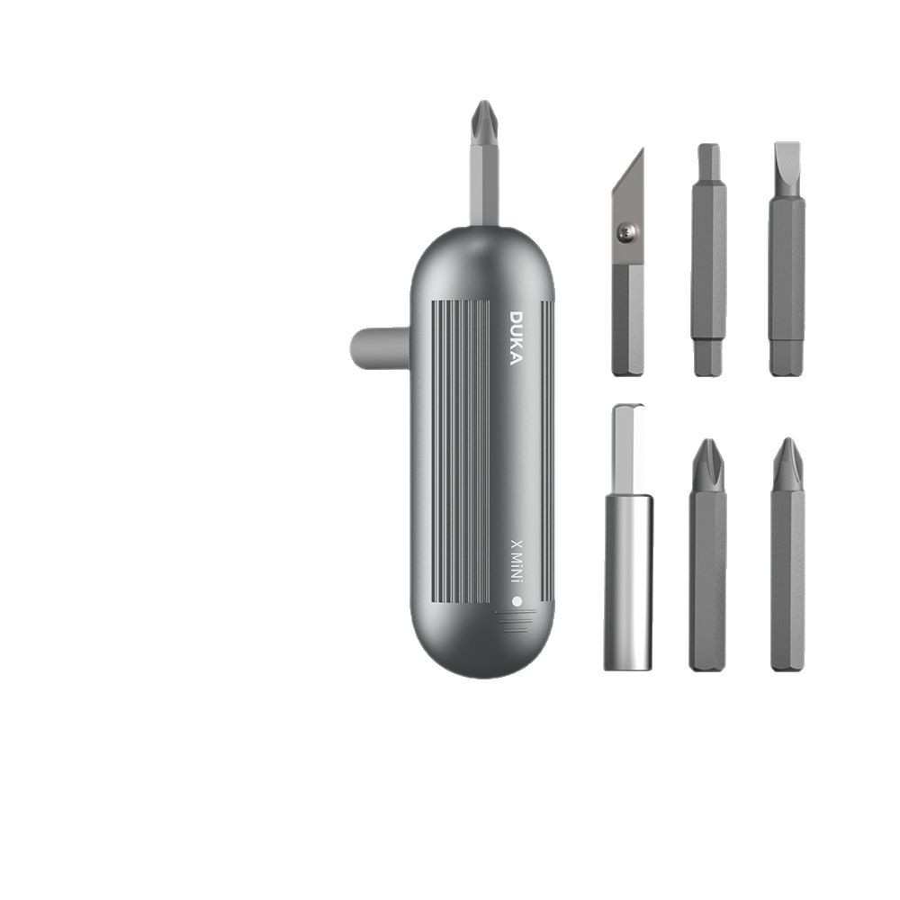 杜克多功能螺丝刀套装十字六角一字合金钢批头电脑拆机便携工具