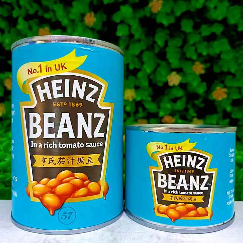 英国进口亨氏牌茄汁焗豆低糖低脂HEINZ BEANZ TomatoSauce LowFat