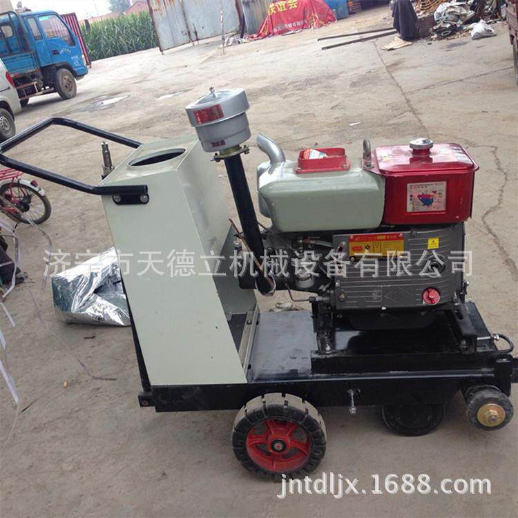 27型水冷柴油马路切割机 700mm混凝土地面切割机22马力 电启动