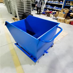 手推IPI翻斗集屑车专铁屑加工中排心垃圾清车理车废料车屑机用