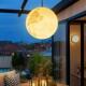 防太阳能户外亮吊灯水JD084室外庭别墅花园院凉亭月球灯氛围灯月