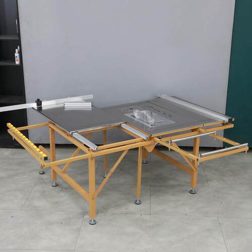 木工JT130免弯腰精密切割推台锯多功能裁板锯无尘无刷静音子母锯