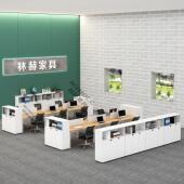 矮柜档文件柜带锁质资办料储物柜公木LH 室隔断案花槽柜边柜 2025