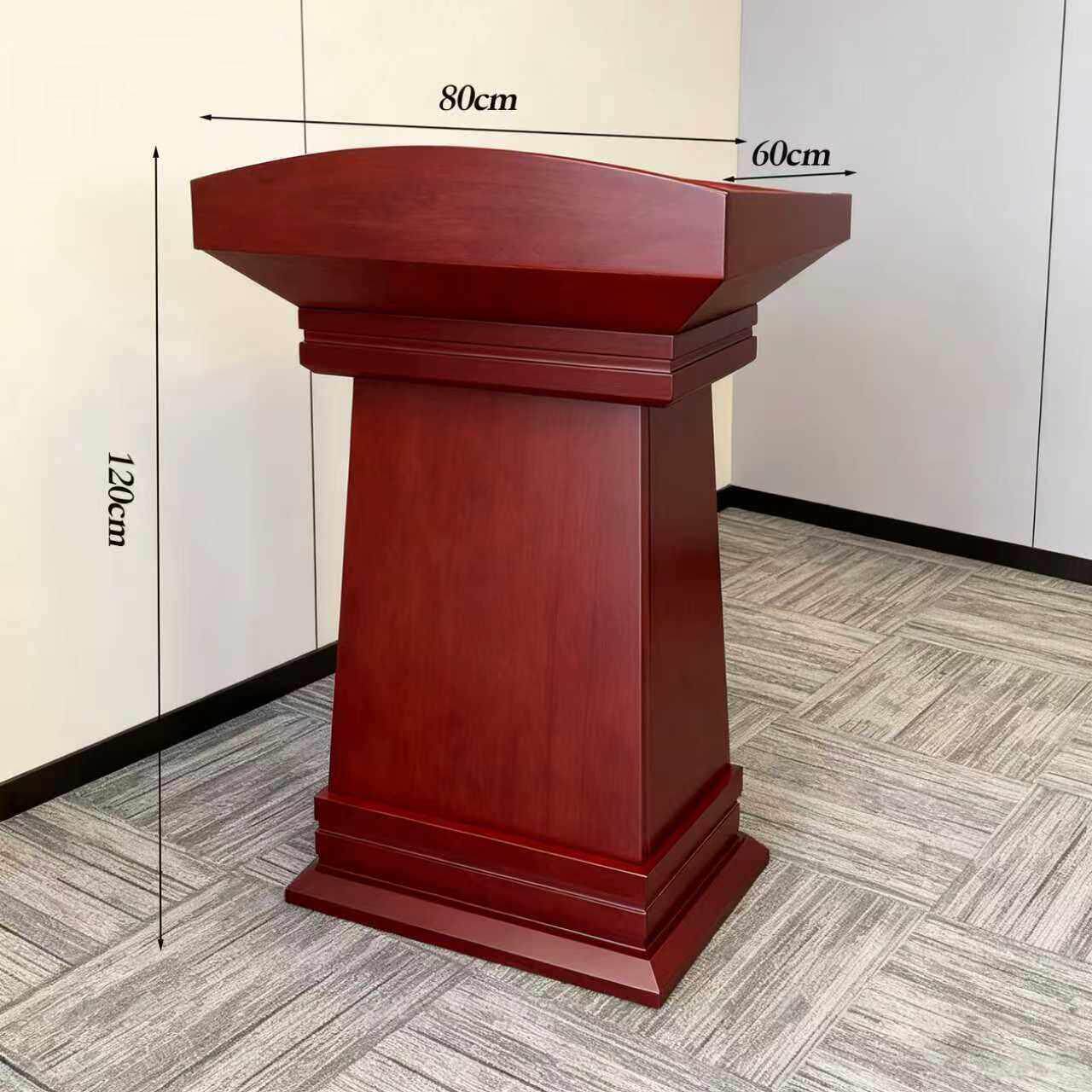 厂家演讲台发言台实木发言席大堂迎宾台导诊咨询台现台简约接待台