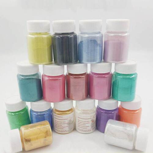 15g/bottle Edible Gold Silver Powder Dyeing Powder Glitter M