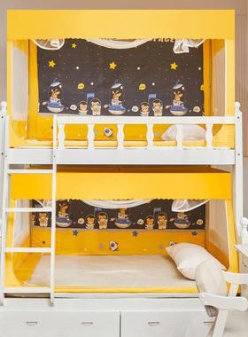 童子母不上床蚊帐家11615用2025新款下铺学生防尘梯形方顶锈儿钢