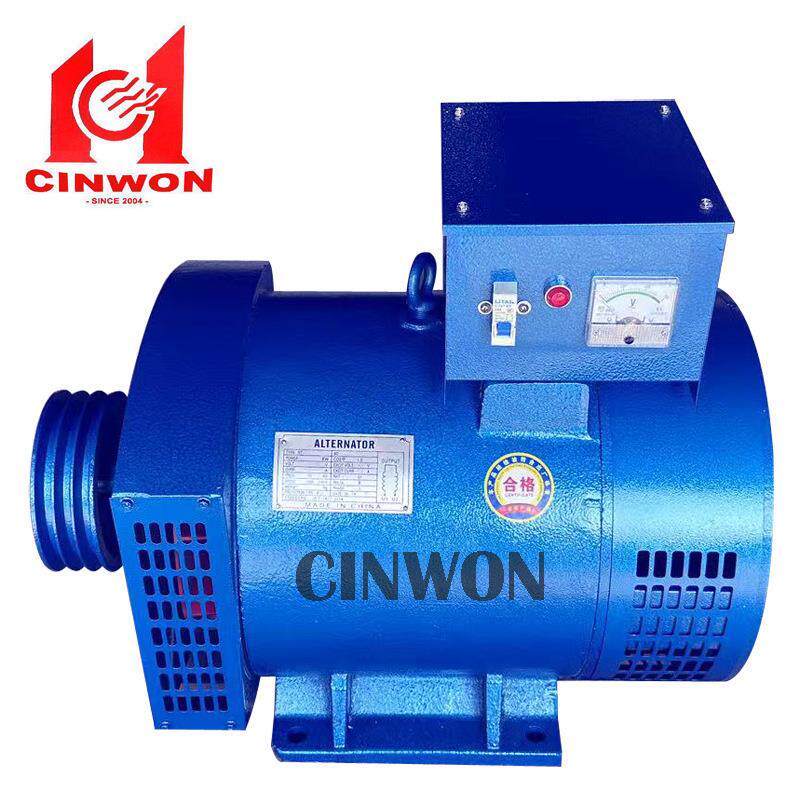 全铜ST-20KW 15KW 12KW 10KW 8KW 5KW单相交流同步发电机柴