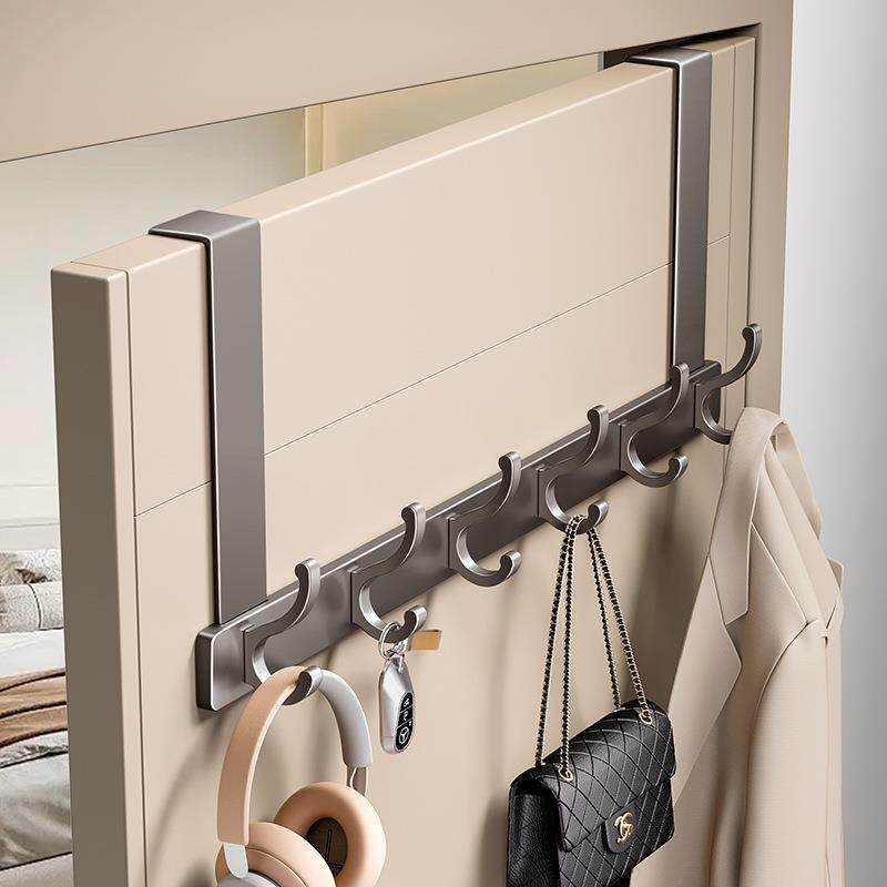 门后挂钩壁挂挂衣架门上免打孔卧室浴室无痕置物收纳衣服挂架神器