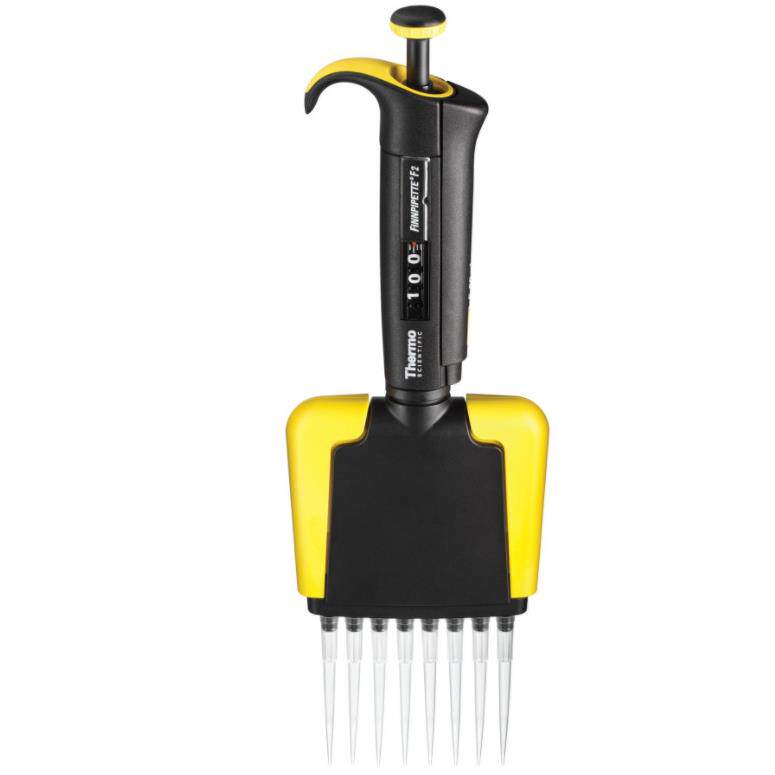 赛默飞Thermo4662000 F2 1-10ul micro8道可变量程移液器多道分液