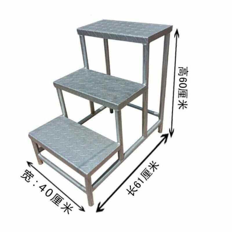 寒婵寒蝉踏步梯台阶梯台阶梯踏板梯铁凳子登高凳货梯铁制结实工业