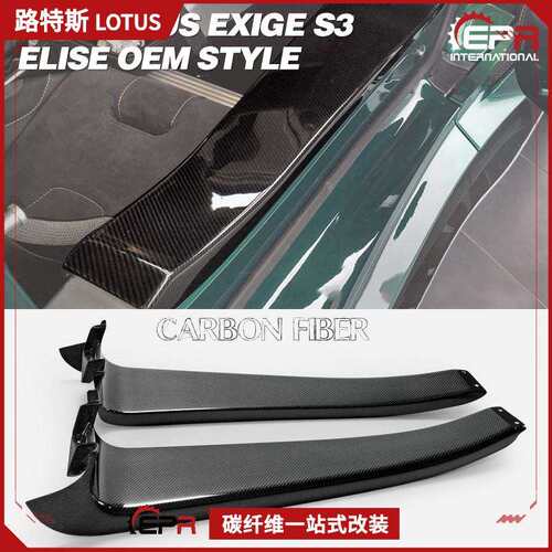 适用路特斯Exige S3 莲花 Elise改装碳纤维门槛条 迎宾门边条替换