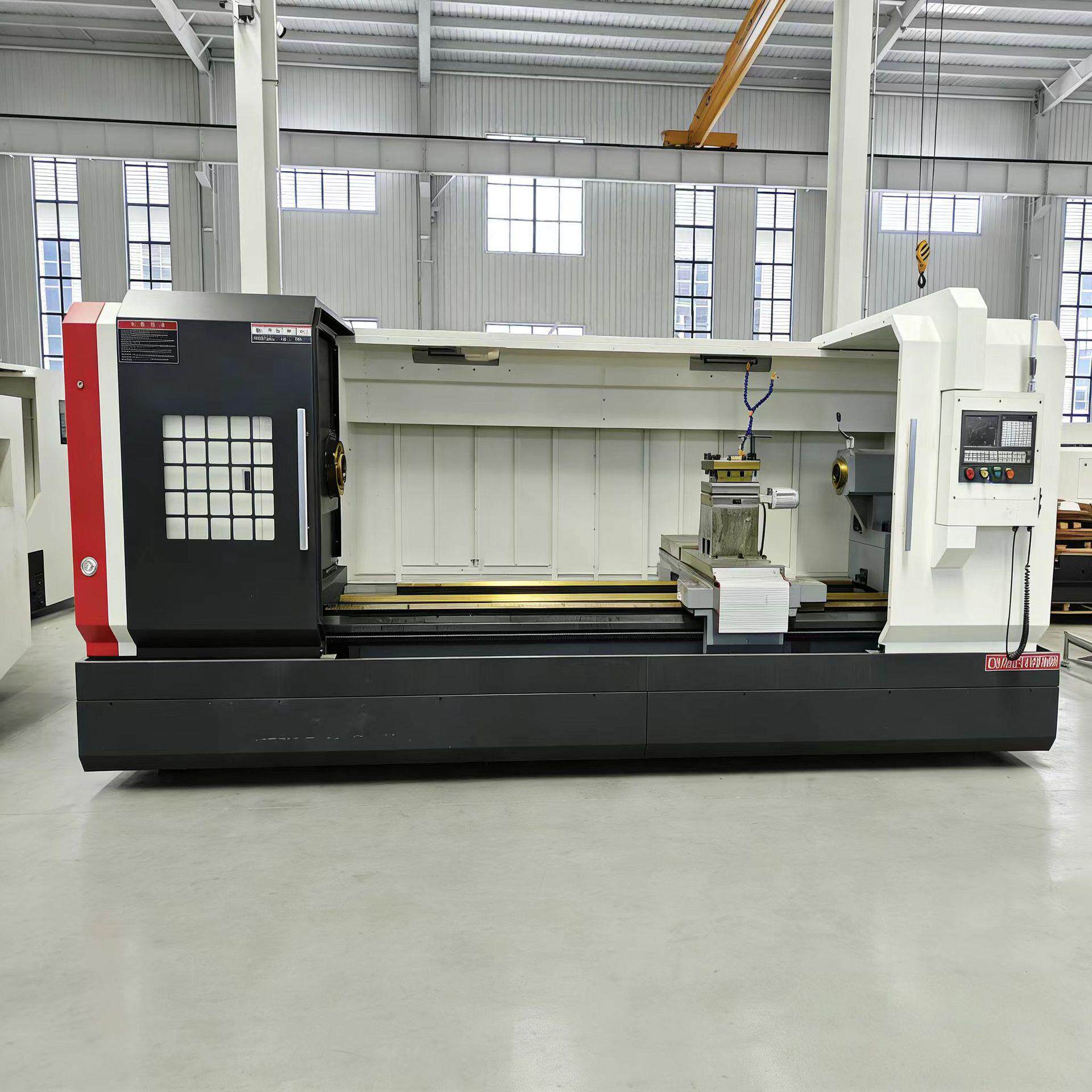 重型CK61125x2000mm数控车床精密大型数控车整体床身四爪液压卡盘