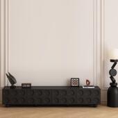 电视柜斗柜厅法家用约现代小户型式 奶油风收985纳客储物柜一体简